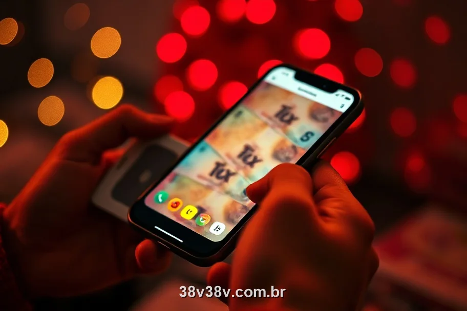 Saque por PIX no app 38V