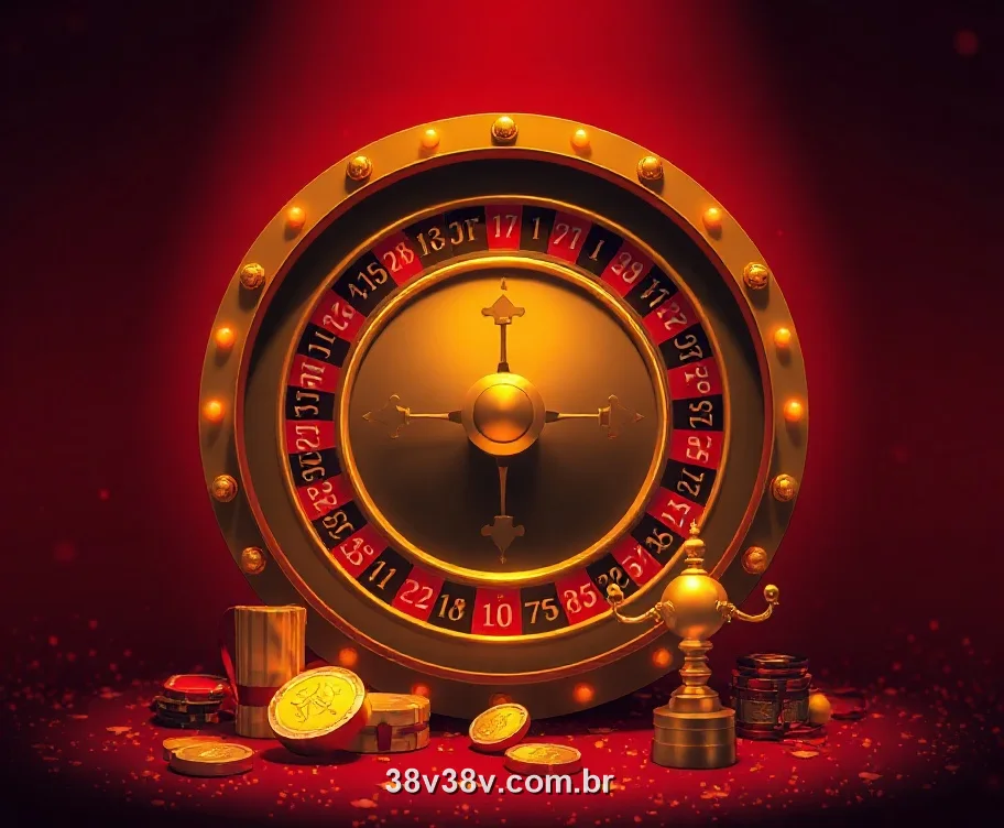Roleta da sorte dourada do 38V